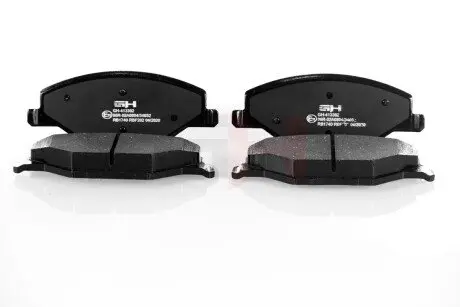 GH413302 Колодки гальмівні передні Skoda Fabia 1.2-1.6D 01.07- GH-PARTS подбор по vin на Brocar