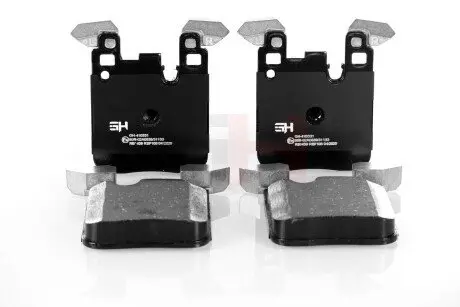 GH410331 Колодки гальмівні задні BMW 1/3/4 1.5-3.0H 03.11- GH-PARTS підбір по vin на Brocar