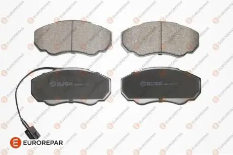 1617280580 Колодки гальмівні дискові (комплект 4 шт) EUROREPAR підбір по vin на Brocar