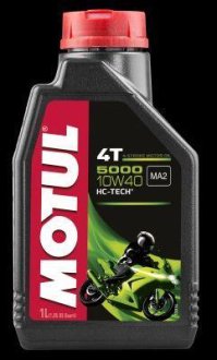 104054 MOTUL 5000 4T SAE 10W40 12х1 L MOTUL подбор по vin на Brocar