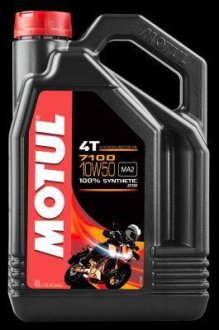 104098 MOTUL 7100 4T SAE 10W50 4х4 L MOTUL підбір по vin на Brocar