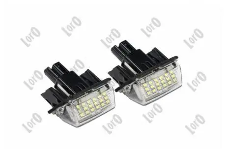 L512100002LED Лiхтар пiдсвiчування номерного знаку 2шт свiтлодiоднi ABAKUS подбор по vin на Brocar