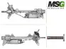 BW412NLR0R Рульова рейка з ЕПК BMW 5 (G30, F90) 16-20; BMW 7 (G11, G12) 15-20 MSG підбір по vin на Brocar