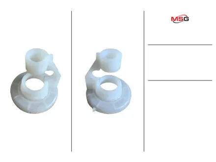 BW406NLR0CAP2 Захисна кришка рейки ЕПК BMW 5 F10-18 10-17, 7 F01-F04 08-15, 6 F06-13 10-18 MSG подбор по vin на Brocar
