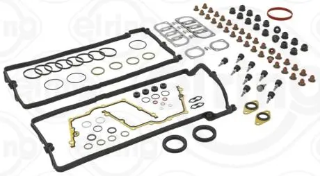 734720 ELRING BMW К-т прокладок двигуна без гбц E60, E61, E63, E64, E65, E66, E67, X5 E70 ELRING підбір по vin на Brocar