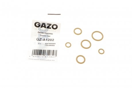 GZA1202 Прокладка компресора кондиціонера GAZO GZ-A1202 GAZO подбор по vin на Brocar