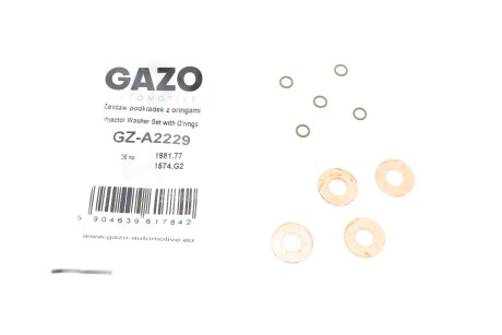 GZA2229 Ремкомплект форсунки GAZO GZ-A2229 GAZO підбір по vin на Brocar