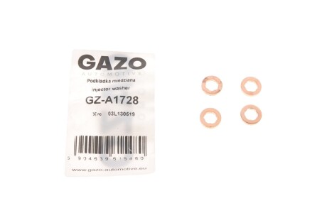 GZA1728 Шайба під форсунку GAZO GZ-A1728 GAZO подбор по vin на Brocar