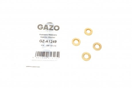 GZA1249 Кільце ущільнююче GAZO GZ-A1249 GAZO підбір по vin на Brocar
