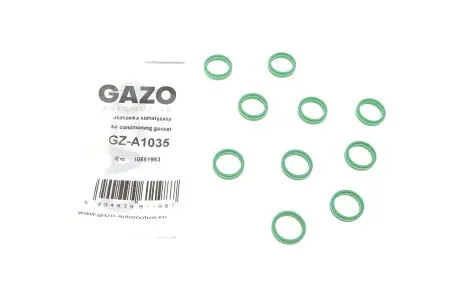 GZA1035 Кільце ущільнююче GAZO GZ-A1035 GAZO підбір по vin на Brocar
