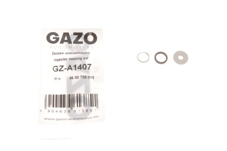 GZA1407 Сальник форсунки GAZO подбор по vin на Brocar