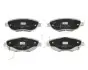 50276 Колодки тормозные перед. Toyota Avensis, Verso 2.2D (05-) (50276) JAPKO JAPKO підбір по vin на Brocar