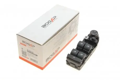 B7358125 Кнопка склопідіймача BOGAP B7358125 BOGAP підбір по vin на Brocar