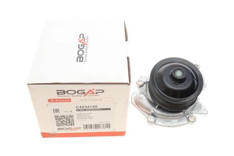 C4234120 Помпа води BOGAP підбір по vin на Brocar