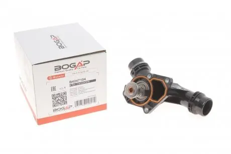 B4247104 Електричний термостат BOGAP підбір по vin на Brocar