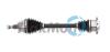 TRAKMOTIVE AUDI Полуось лев L=552,5mm 33 зуб. A3 (8L1) 1.6 96-03, TT (8N3) 1.8 T 05-06, SEAT TOLEDO II (1M2) 1.8 20V 98-04, VW GOLF IV (1J1) 2.3 V5 00-05, SKODA OCTAVIA II (1Z3) 1.9 TDI 04-10 30-1116