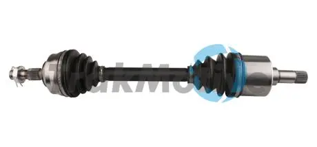 300296 TRAKMOTIVE CITROEN Полуось лів. L=619mm, L2=663mm 25/37 зуб. C4 I 2.0 HDi 08-11, PEUGEOT 307 CC (3B) 2.0 HDi 135 05-09 TRAKMOTIVE підбір по vin на Brocar