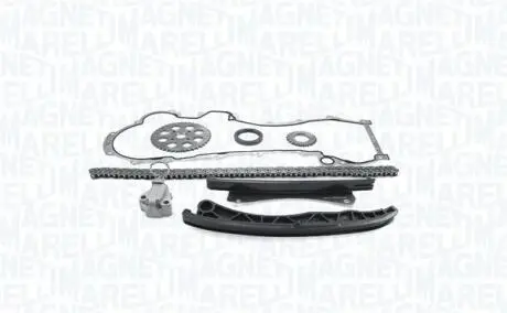 341500000100 MAGNETI MARELLI FORD К-т ланцюга ГРМ (ланцюг+2успокоителя+2шестерни+натягувач+ прокладка) SUZUKI, PEUGEOT, OPEL MAGNETI MARELLI підбір по vin на Brocar