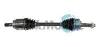 TRAKMOTIVE NISSAN Полуось лів. с ABS 44 зуб. L=639mm, 27/25 зуб. PRIMERA Hatchback (P11) 1.6 16V 96-02 30-1121
