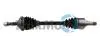 TRAKMOTIVE PEUGEOT Полуось лів.с ABS L=596mm L2=636mm 21/24 зуб. 206 (2A/C) 1.9 D 98-01 30-0591