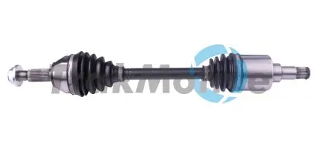 300395 TRAKMOTIVE FORD Полуось лев L=617mm 25/23 зуб. Fusion 1.4/1.6 -12, Fiesta 1.25/1.6 -08 TRAKMOTIVE підбір по vin на Brocar