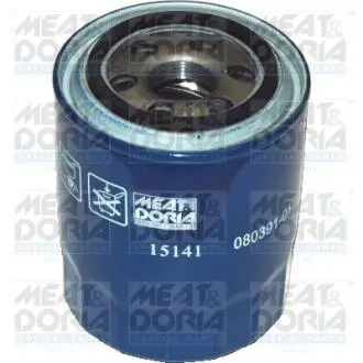 15141 MEATDORIA MITSUBISHI Фильтр масляный Mazda, KIA Pregio 2,7D Galloper HYUNDAI H-1, H-100 MEAT&DORIA подбор по vin на Brocar