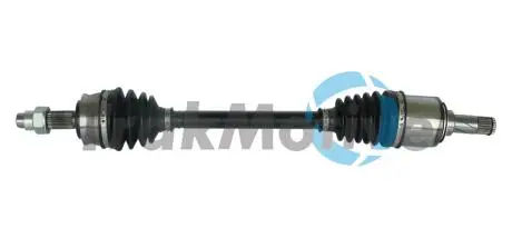 300555 TRAKMOTIVE OPEL Полуось лів. L=616mm 22/22 зуб. CORSA D 1.2 06-14, CORSA E 1.4 LPG 15- TRAKMOTIVE підбір по vin на Brocar