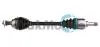 TRAKMOTIVE CITROEN Полуось лев L=639,5mm L=682mm 25/24 зуб. C3 PICASSO 1.6 VTi 120 09- 30-0230