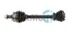 TRAKMOTIVE FIAT Полуось лів. L=525mm 22 зуб. 500 1.2 LPG 10-, FORD KA (RU8) 1.2 08-16 30-0360