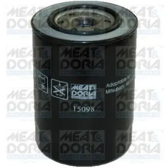 15098 MEATDORIA MITSUBISHI Фильтр масляный Pajero II,III,IV 2.8TD 94-,3.2 DI-D 00- MEAT&DORIA підбір по vin на Brocar