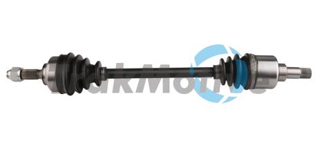 300207 TRAKMOTIVE CITROEN Полуось лів. L=640,5mm 21/22 зуб. C3 I 1.4 16V HDi 02- TRAKMOTIVE підбір по vin на Brocar