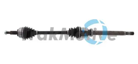 300822 TRAKMOTIVE RENAULT Полуось прав.916mm 25/26 зуб. Megane II,Scenic II 03- TRAKMOTIVE підбір по vin на Brocar