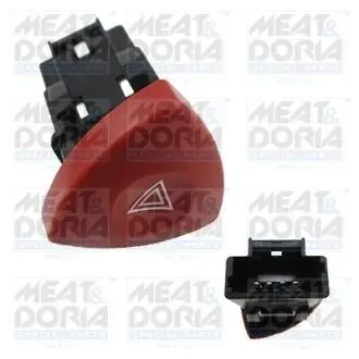 23629 MEATDORIA RENAULT Кнопка аварийной сигнализации TRAFIC II, OPEL MOVANO MEAT&DORIA подбор по vin на Brocar