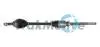TRAKMOTIVE CITROEN Полуось прав. L=1076mm 28/37 зуб. Jumper 2.5TD 94- 30-0308