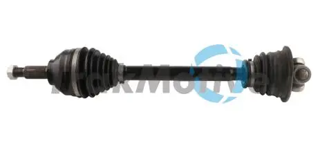 300582 TRAKMOTIVE OPEL Полуось левая L=635,5mm 27 зуб. Vivaro 2.5CDTI 06- TRAKMOTIVE підбір по vin на Brocar