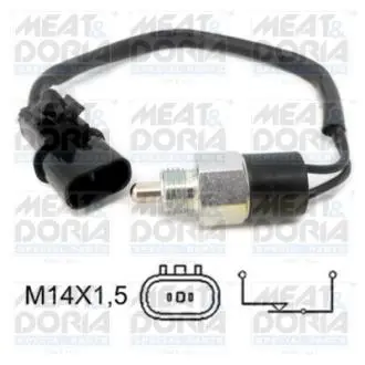36034 MEATDORIA MITSUBISHI Выключатель света заднего хода Pajero 90- MEAT&DORIA підбір по vin на Brocar