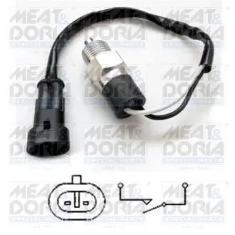 36045 MEATDORIA FIAT Выключатель света заднего хода STILO MEAT&DORIA подбор по vin на Brocar