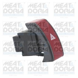 23669 MEATDORIA OPEL Кнопка аварийной сигнал. Combo 01- MEAT&DORIA подбор по vin на Brocar