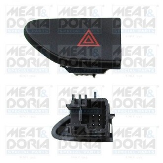 23646 MEATDORIA RENAULT Кнопка авар. сигн. Clio III 05- MEAT&DORIA підбір по vin на Brocar