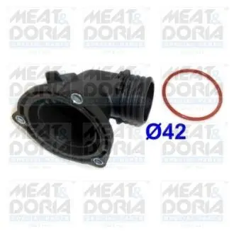 93504 Фланец охлаждающей жидкости BMW 5 (E34) 525TD/TDS MEAT&DORIA підбір по vin на Brocar