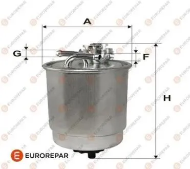 E148105 ФІЛЬТР ПАЛИВНИЙ ДИЗЕЛЬНИЙ EUROREPAR подбор по vin на Brocar