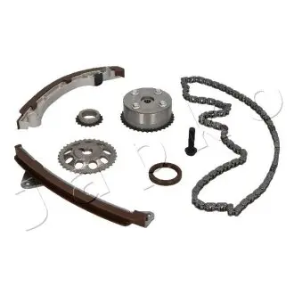 KJK201V Ланцюг приводу ГРМ (к-кт) AVENSIS/COROLLA/RAV-4 1.4-1.8i 00-09 (з шестернями/+VVT) JAPKO підбір по vin на Brocar