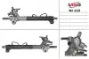 Рульова рейка з ГПК нова  NISSAN X-TRAIL T30 01-07 NI223