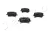 510007 Колодки тормозные зад. Audi A6, Q3/ Seat Alhambra/Passat, CC, Sharan, Tiguan 1.4 JAPKO підбір по vin на Brocar