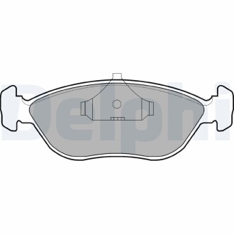 LP876 Колодки гальмівні дискові, комплект DELPHI подбор по vin на Brocar