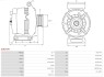 A0871PR Автозапчастина AUTO STARTER підбір по vin на Brocar