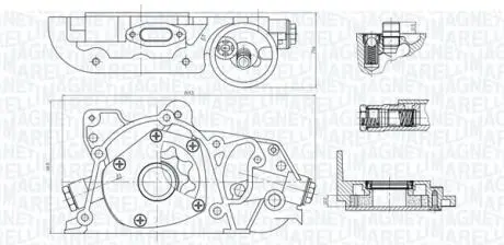 351516000028 Автозапчастина MAGNETI MARELLI підбір по vin на Brocar