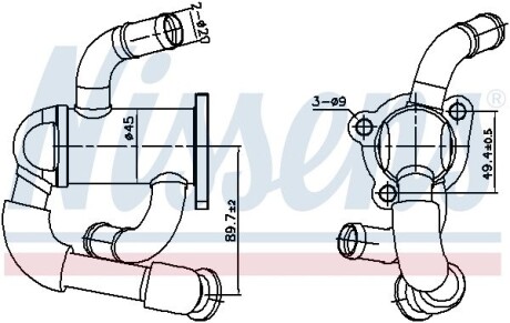 989433 Автозапчастина NISSENS підбір по vin на Brocar