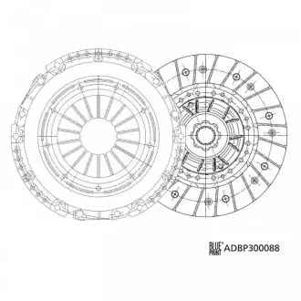 ADBP300088 Комплект зчеплення BLUE PRINT підбір по vin на Brocar
