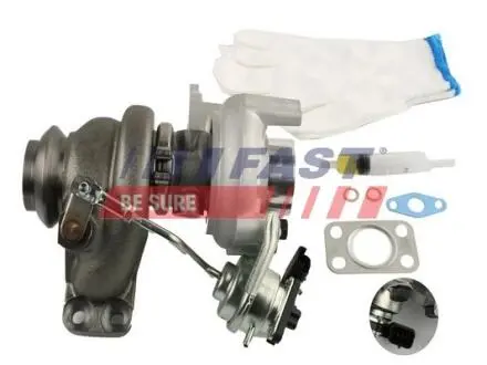 FT63529 Турбіна Citroen Berlingo (10-), C4 (09-), C-Elysee (12-)/Ford Focus III (11-) 1.6 HDI (FT63529) Fast FAST підбір по vin на Brocar